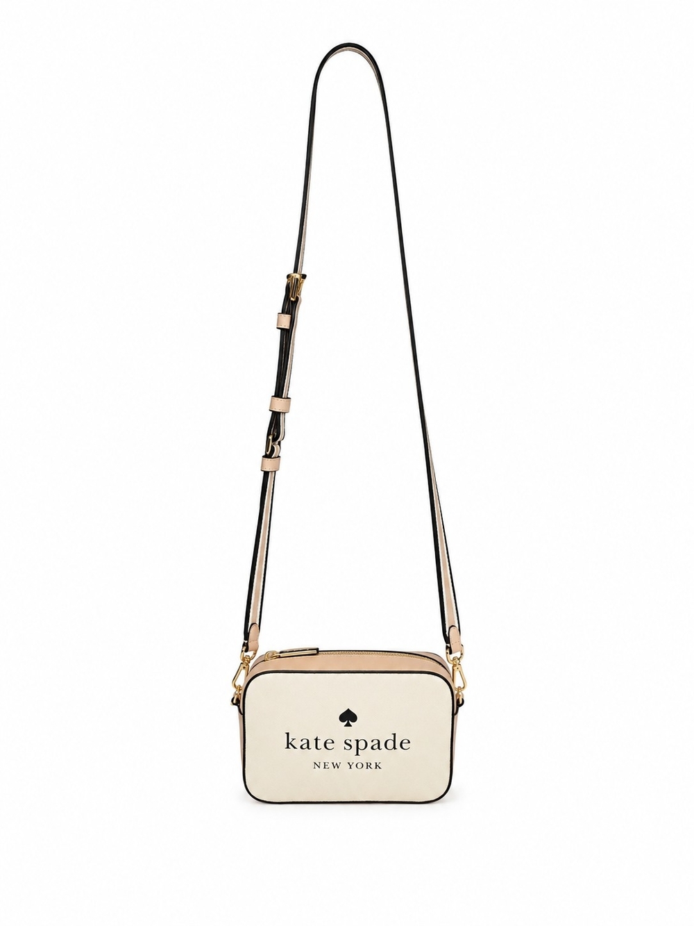 kate spade Cream and Tan Crossbody Camera Bag